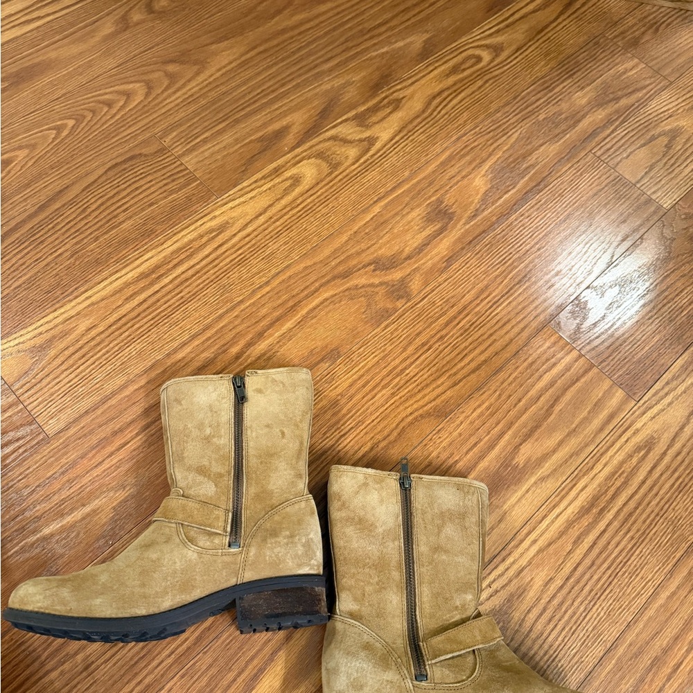 UGG Chaney chestnut Moto Boots - Picture 3 of 6